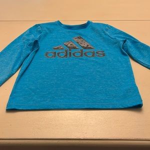 Like new, boys size 4 adidas long sleeve shirt